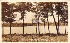 C66/ Crossville Tennessee Tn Postcard Real Photo RPPC 1943 Cline Meadow Lake