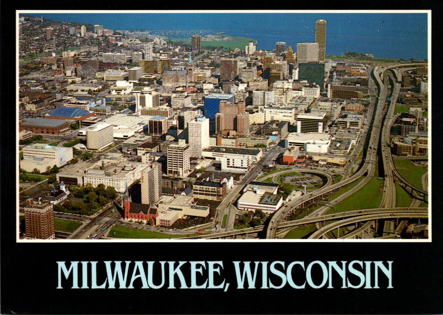  Milwaukee, Wisconsin, Aerial View of New Milwaukee