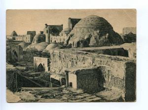 197629 Uzbekistan Bukhara dome & Madras Ulugh Bek Old Tir2t