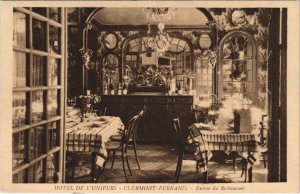 CPA Clermont Ferrand hotel de l'Univers, restaurant (1238378)