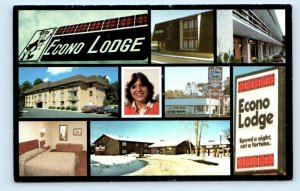 TEMPLE, Texas TX ~ Roadside ECONO LODGE Motel Advertising  4x6  Postcard