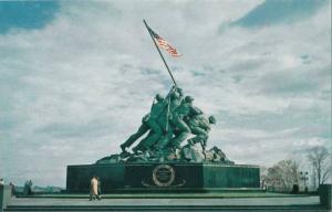 LP75  Arlington, Virginia, VA, postcard, Military, U.S. 