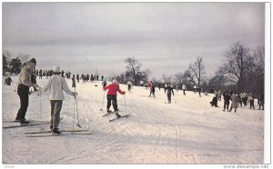 Upper Monongohela Valley Ski Slopes , West Virginia , 50-60s