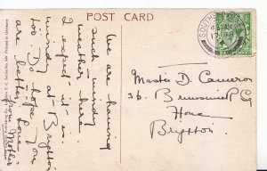 Genealogy Postcard - Family History - Cameron - Hove - Brighton - Sussex A4419