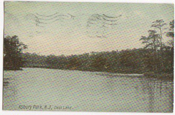 Deal Lake Asbury Park NJ 1914