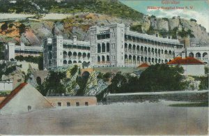 92347 - GIBRALTAR - VINTAGE   POSTCARD -   MILITARY HOSPITAL