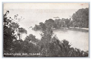 Parlatuvier Bay  Birds Eye View Tobago BWI Miller's Stores UNP UDB Postcard P18