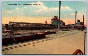 K46/ Joliet Illinois Postcard c1910 Illinois Steel Co Coke Ovens 25
