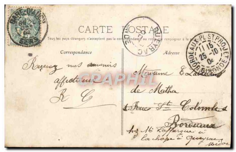 Old Postcard Auch Cathedrale Sainte Marie