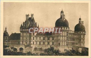 Old Postcard Chateau de Valencay General view