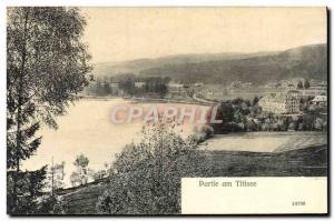 Postcard Old Party Am Titisee