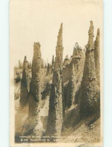 Pre-1930 rppc NICE VIEW Crater Lake Park - Near Medford Oregon OR i9389