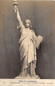 Musee du Luxembourg Statue of Liberty Bartholdi Unused 