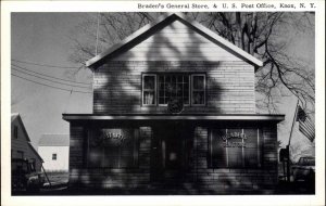 Knox New York NY Braden's General Store 1950s-60s Postcard