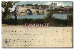 Old Postcard St Bernard Avignon Font