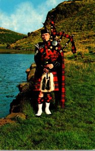 Sergeant Piper Of The King's Own Scottish Berderers In Costume