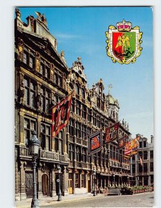 Postcard Corporation Houses from the XVII Century Brussels Belgium