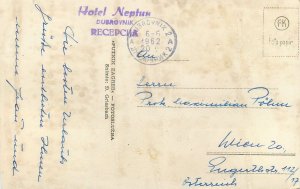 Postcard Croatia Dubrovnik vue generale