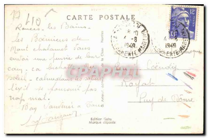 Postcard Old Ronce les Bains Ch Inf The Cepe