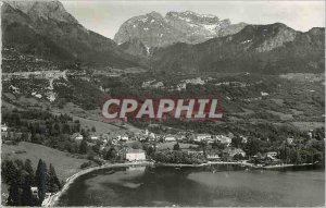 Modern Postcard Lake Annecy Vue generale de Talloires and the Spinner
