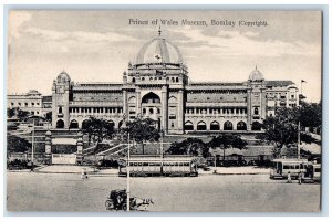 Prince Of Wales Museum Horse Carriage Trolley Bombay Mumbai India Postcard