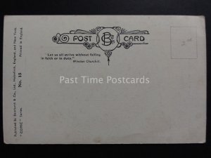 Bamforth Comic Card: Teacher PLEASE TEACHER, I HAVEN'T A RUBBER!..