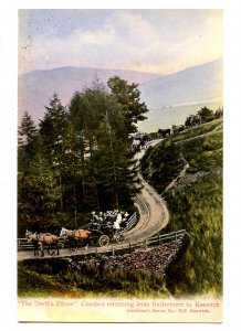 UK - England, Buttermere. The Devil's Elbow, Coaches