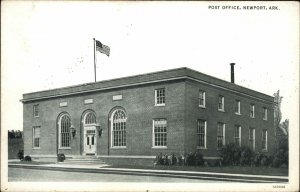 Newport Arkansas AR Post Office Vintage Postcard