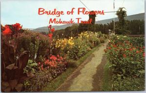 Bridge of Flowers Mohawk Trail - spanning Deerfield River, Shelburne Falls MA