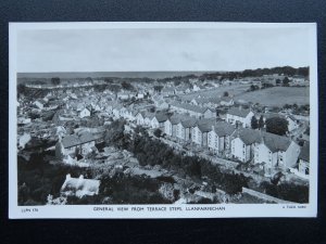 Conwy LLANFAIRFECHAN View from TERRACE STEPS c1924 RP Postcard by Raphael Tuck