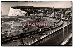 Old Postcard Mers les Bains View From Gare