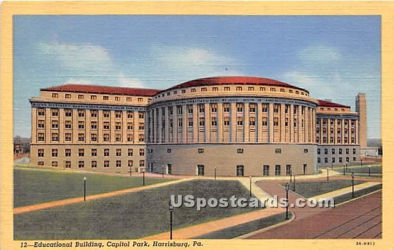 Education Building, Capitol Park - Harrisburg, Pennsylvania