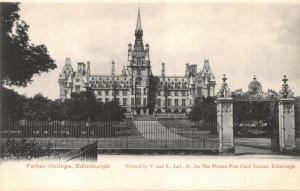 EDINBURGH SCOTLAND UK~FETTES COLLEGE PHOTO POSTCARD 1900s