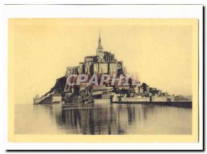 Old Postcard Ababye of Mont Saint Michel