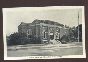 CEDARTOWN GEORGIA UNITED STATES POST OFFICE VINTAGE POSTCARD