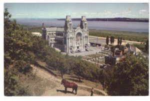 The Basilica, Ste-Anne-De-Beaupre, Quebec Vintage Chrome Postcard #4