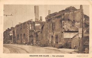 B106556 France Oradour sur Glane Rue Principale