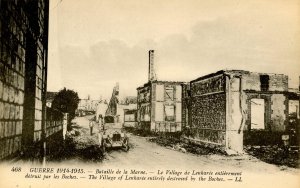 WWI - Destruction, Village of Lenharee