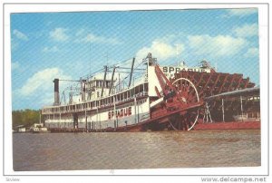 Showboat SPRAGUE , Vicksburg , Mississippi , 40-60s