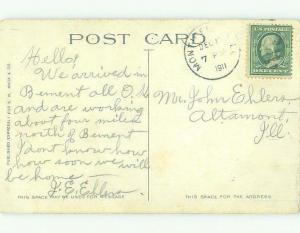 Divided-Back BRIDGE SCENE St. Louis Missouri MO HJ1698