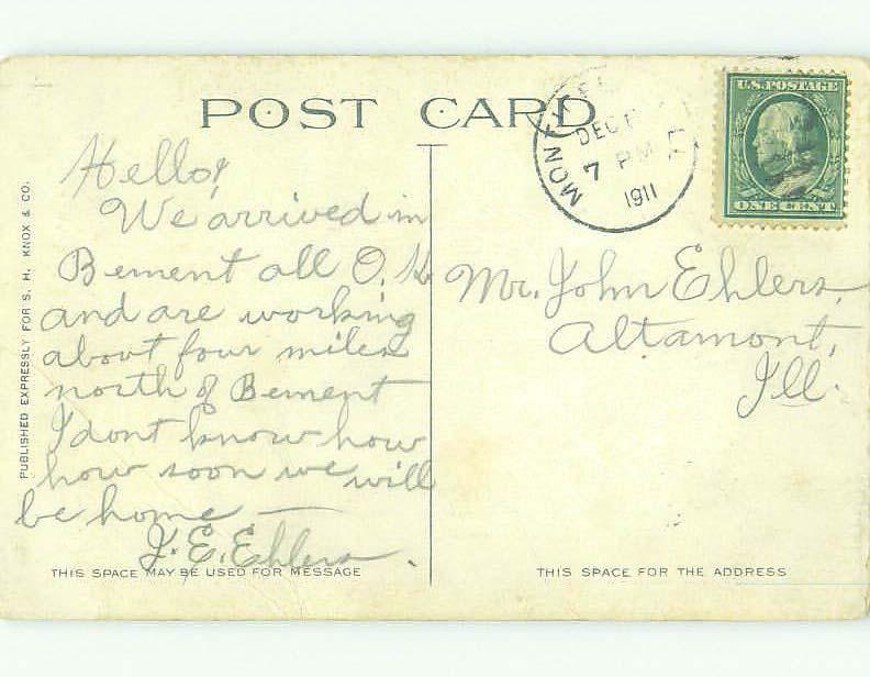 Divided-Back BRIDGE SCENE St. Louis Missouri MO HJ1698