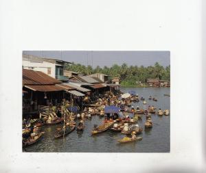 BF27083 thailand floating market   front/back image
