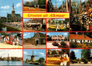 Netherlands Alkmaar Greetings With Multi View