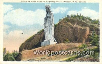 Statue of Notre Dame du Saguenay Tadoussac, PQ Canada Unused 