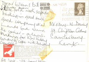 uk48811 the harbour mausehole cornwall  uk