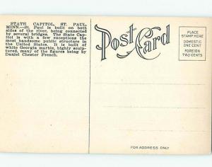 Unused Divided-Back POSTCARD FROM St. Paul Minnesota MN HM6040