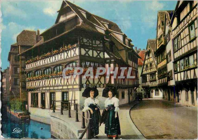 Modern Postcard Strasbourg Bath Herbal Folklore