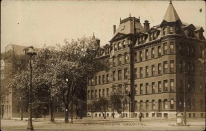 Chicago IL Mary Thompson Hospital c1910 Real Photo Postcard