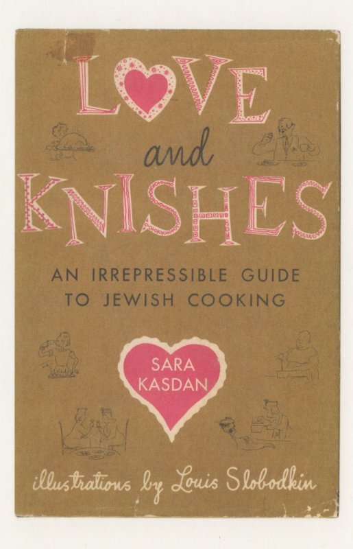 Love & Knishes Jewish Cooking Guide Sasa Kasdan Book Postcard