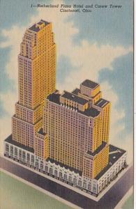 Ohio Cincinnati Netherland Plaza Hotel and Carew Tower Curteich